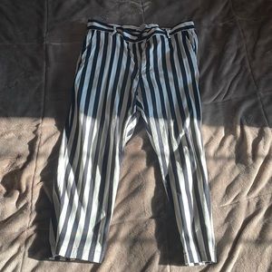 Fashion nova mens striped cropped beach pants size 32